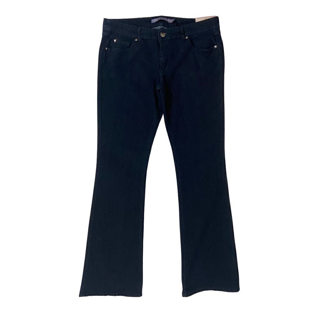 Boom Boom Jeans Boot Cut Women's Size 15 (33 x 32) Mid Rise Dark Wash NWT